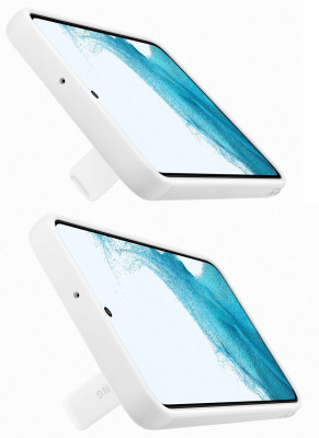 Samsung Protective Standing Cover S22+, White