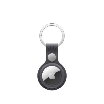 AirTag FineWoven Key Ring Black