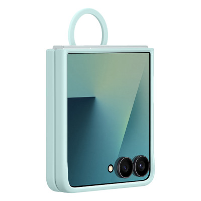 Samsung Ring Case Silicone Galaxy Z Flip7, Mint