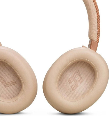 JBL Live 770NC bezdrátová stereo sluchátka, Sand