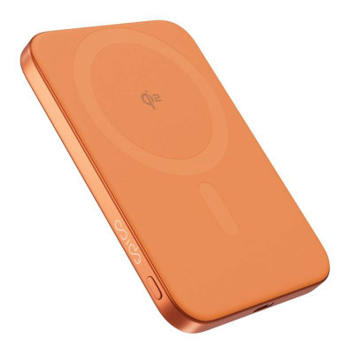 Epico Qi2 5000mAh Mag+ powerbanka EM51 - oranžová