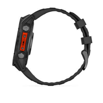 Garmin fenix 8 47mm,AMOLED,Glass,SlGr Steel/Blc SB