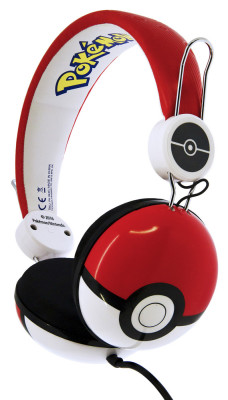 OTL Pokemon Pokeball Tween dětská sluchátka 3,5mm