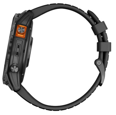 Garmin fenix 7X Pro Solar, Gray/Black Band