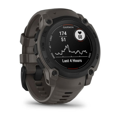Garmin Instinct E – 40 mm, Black s charcoal páskem