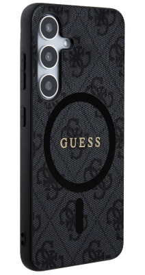 Guess 4G Colored Ring MagSafe Galaxy S24+, Black