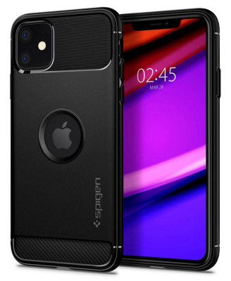 SPIGEN Rugged Armor iPhone 11 Black