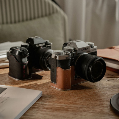 PGYTECH Leather Camera Case(ForFUJIFILM X-S20 Blk)