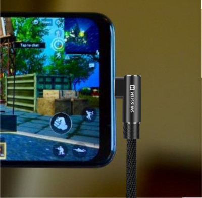 SWISSTEN datový kabel Arcade USB/USB-C, 1,2m černý