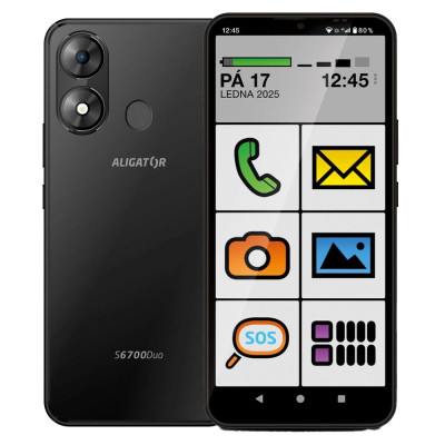 Aligator S6700 SENIOR Black