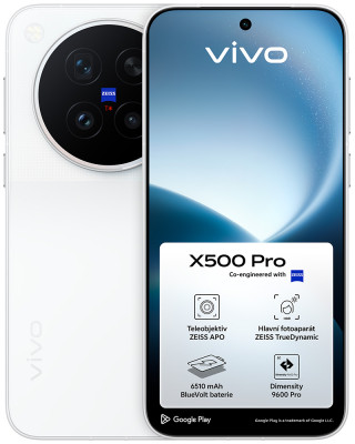 Vivo X500 Pro 12+256GB Sunny White