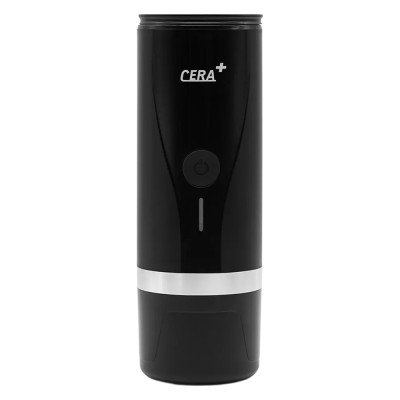 CERA+ PCM01 přenosný kávovar černý