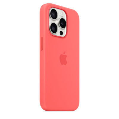 iPhone 15 Pro Silicone Case MagSafe Guava