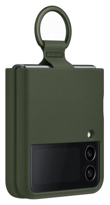 Samsung EF-PF721TG Silicone Cover Ring Flip4,Khaki