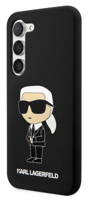 Karl Lagerfeld L. Silicon Ikonik Samsung S23,Black