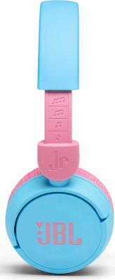 JBL JR310BT bezdrátová stereo sluchátka, Blue/Pink