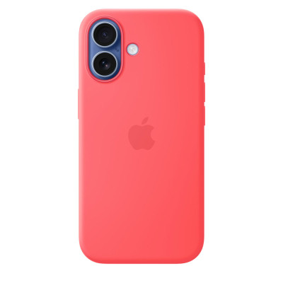 iPhone 17 Silicone Case with MagSafe Bright Guava