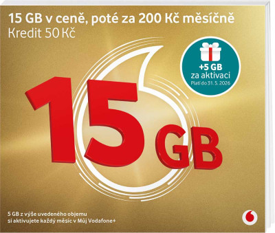 Vodafone Zlatá karta