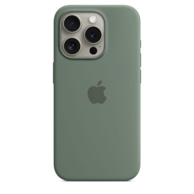 iPhone 15 Pro Silicone Case MagSafe Cypress