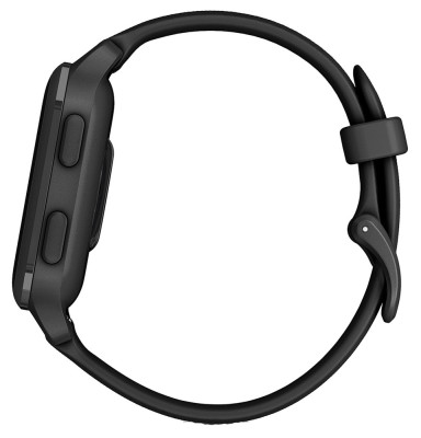 Garmin Venu SQ2, Music, Slate/Black Silicone Band