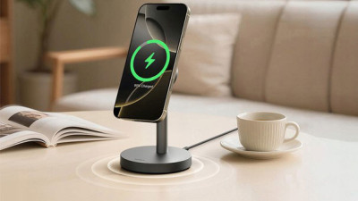 Nabíječka AUKEY LC-MC111 QI2.2 šedá