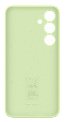 Samsung Silicone Case Galaxy S24+, Light Green