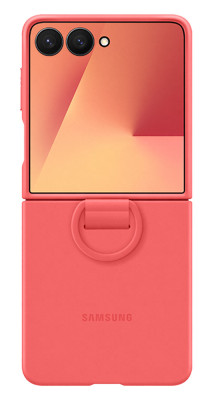 Samsung Ring Case Silicone Galaxy Z Flip7, Red