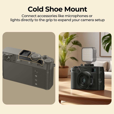 FREEWELL Fuji X100VI Thumb Grip with CSM (Black)