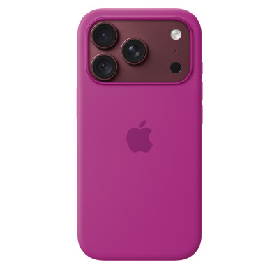 iPhone 18 Pro Silicone Case with MagSafe Magenta