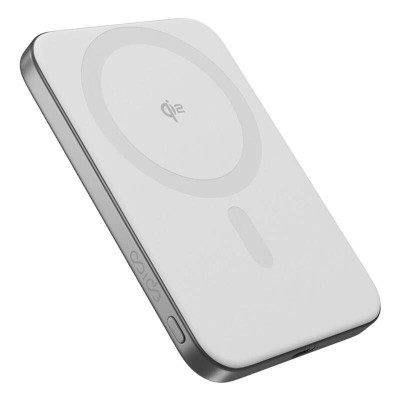Epico Qi2 5000mAh Mag+ powerbanka EM51 - stříbrná