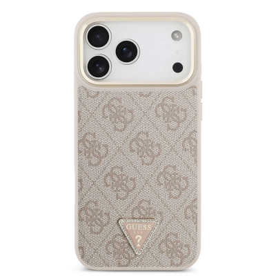 Guess Triangle Logo MagSafe iPhone 18 Pro Max Pink