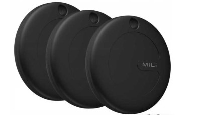MiLi MiTag Apple černý + černý přívěšek 3 ks