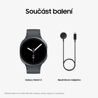 Samsung Galaxy Watch 8 (44mm,BT) Graphite