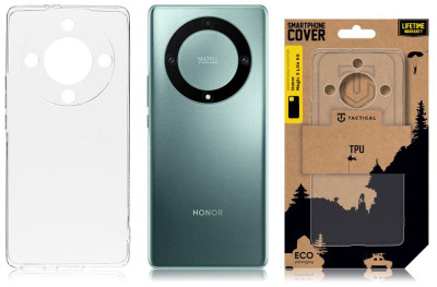Tactical TPU pouzdro Honor Magic5 Lite 5G, Clear