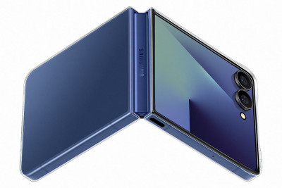 Samsung Clear Case Galaxy Z Flip7, Transparent