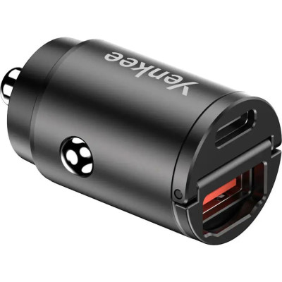 YENKEE YAC CAR 02 MINI 30W USB-A/USB-C