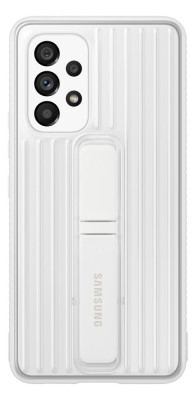Samsung Hard Back Cover with stand A53 5G, White