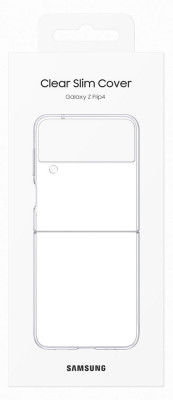 Samsung EF-QF721CTEGWW Clear Slim Cover Flip4