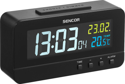 SENCOR SDC 4800 B Hodiny s budíkem