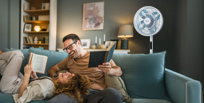 Stojanový ventilátor Midea MFS352RDDW (white)