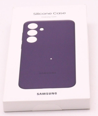 Samsung Silicone Case Galaxy S24+, Dark Violet