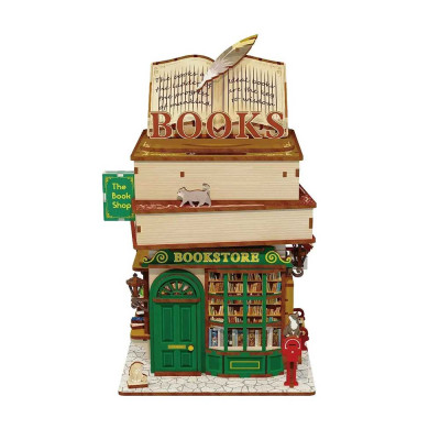 Stavebnice Tonecheer Time Bookstore