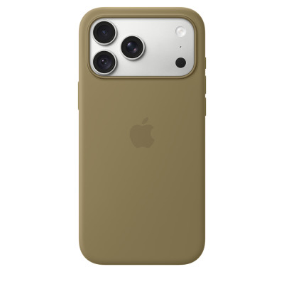 iPhone 18 Pro Max Silicone Case MagSafe Olive