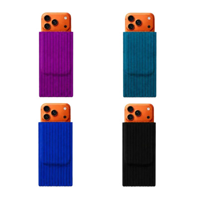 Aligator ponožka na telefon S 16 x 7cm, černá