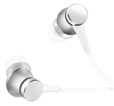 Xiaomi Piston Dazzle 2 sluchátka 3,5mm, Silver