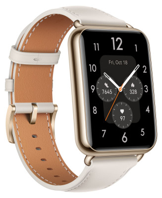 Huawei Watch Fit 2 Classic Moon White + leather st