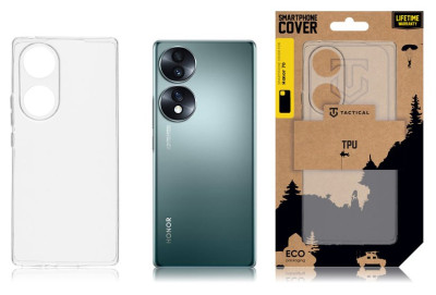 Tactical TPU pouzdro Honor 70, Clear