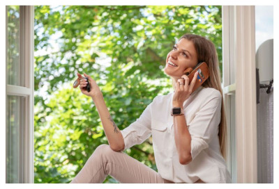 FIXED ProFit pouzdro kůže Galaxy S25, Brown