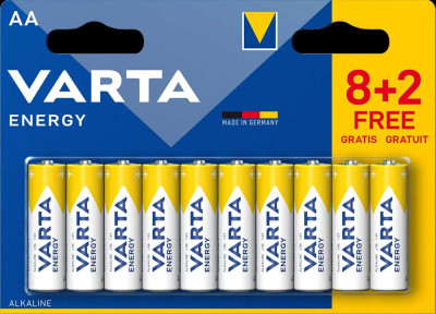 VARTA Energy 4106 AA ( 8+2 FREE ) BL10