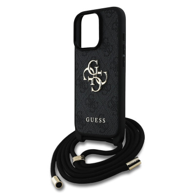 Guess PU 4G M. Logo Crossbody iPhone 16 Pro Max,Bl